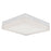 Abra Lighting IceCube 1 Light 9" Square Flushmount, Chrome