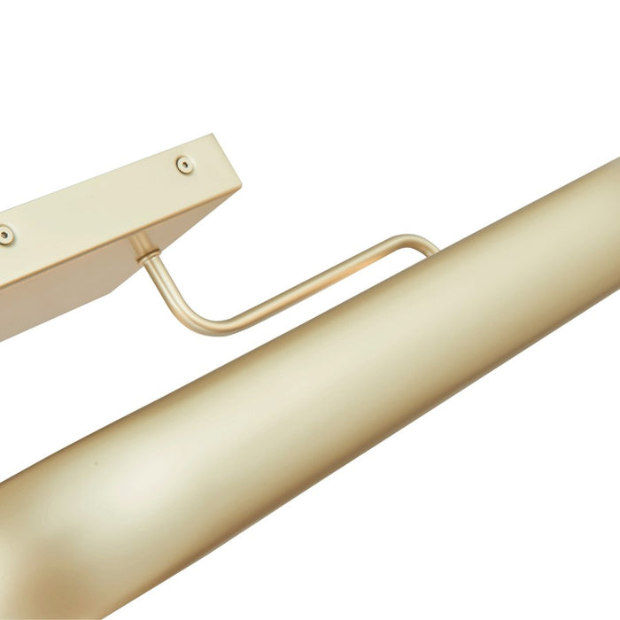 Abra Lighting Rave 1 Light 18" Dual LED Square Flushmount, Gold