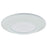 Abra Lighting Button 1 Light Low Profile Flushmount, White