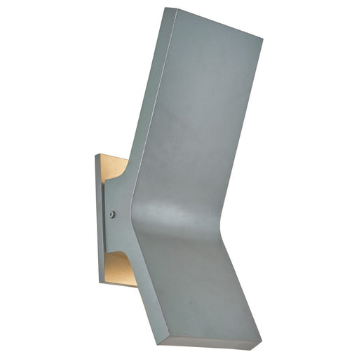 Abra Lighting Yoga 3 Light Angled Wall Fixture, Silica