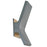 Abra Lighting Yoga 3 Light Angled Wall Fixture, Silica