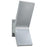 Abra Lighting Yoga 3 Light Angled Wall Fixture, Silica