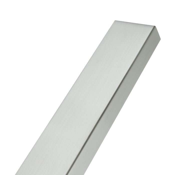 Abra Lighting Yoga 1 Light Straight Wall Light, Steel