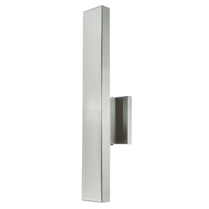 Abra Lighting Yoga 1 Light Straight Wall Light, Steel