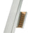 Abra Lighting Yoga 1 Light Straight Wall Light, Steel