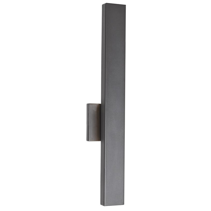 Abra Lighting Yoga 1 Light Straight Wall Fixture, Black