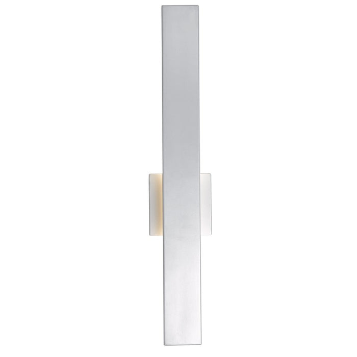 Abra Lighting Yoga 1 Light Straight Wall Fixture, Silica