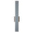 Abra Lighting Yoga 1 Light Straight Wall Fixture, Silica