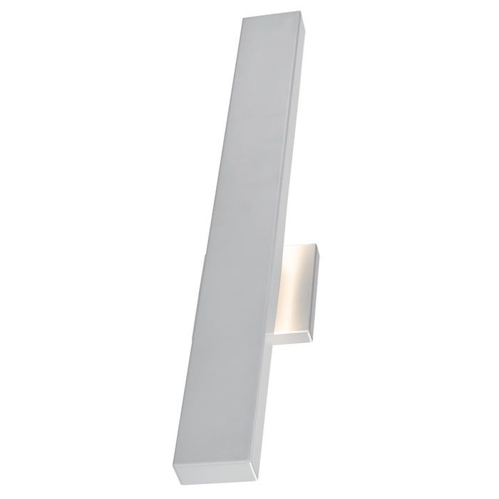 Abra Lighting Yoga 1 Light Straight Wall Fixture, Silica