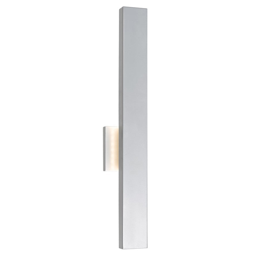 Abra Lighting Yoga 1 Light Straight Wall Fixture, Silica