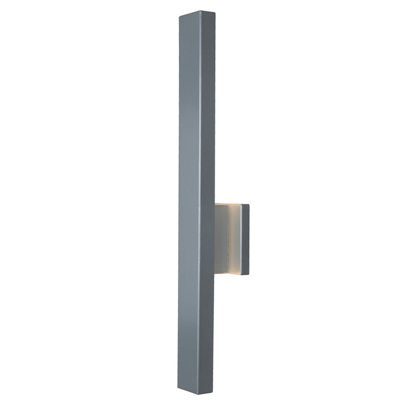 Abra Lighting Yoga 1 Light Straight Wall Fixture, Silica