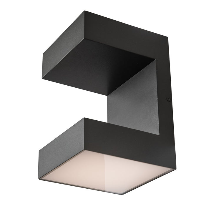 Abra Lighting Yoga 2 Light UP/Down Wall Fixture, Black