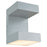 Abra Lighting Yoga 2 Light UP/Down Wall Fixture, Silica