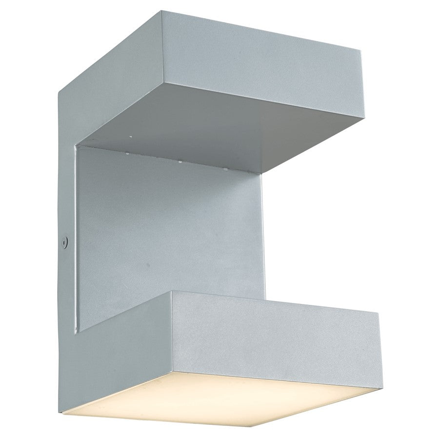 Abra Lighting Yoga 2 Light UP/Down Wall Fixture, Silica