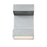 Abra Lighting Yoga 2 Light UP/Down Wall Fixture, Silica