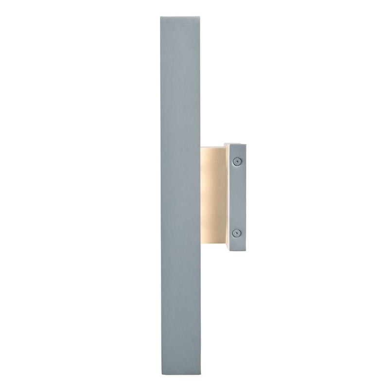 Abra Lighting Slate 2 Light 16" Twin Bar Wall Fixture, Silica