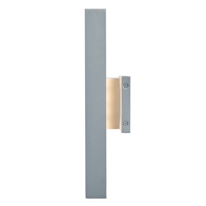 Abra Lighting Slate 2 Light 16" Twin Bar Wall Fixture, Silica