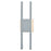 Abra Lighting Slate 2 Light 16" Twin Bar Wall Fixture, Silica