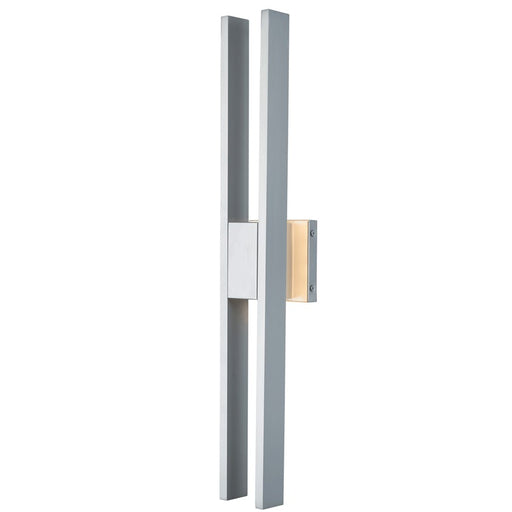 Abra Lighting Slate 2 Light 28" Twin Bar Wall Fixture, Silica