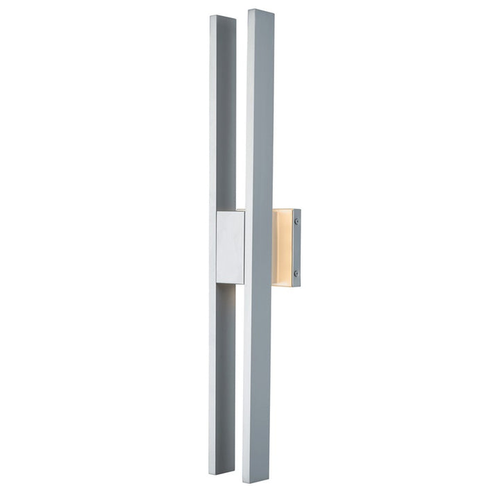 Abra Lighting Slate 2 Light 28" Twin Bar Wall Fixture, Silica