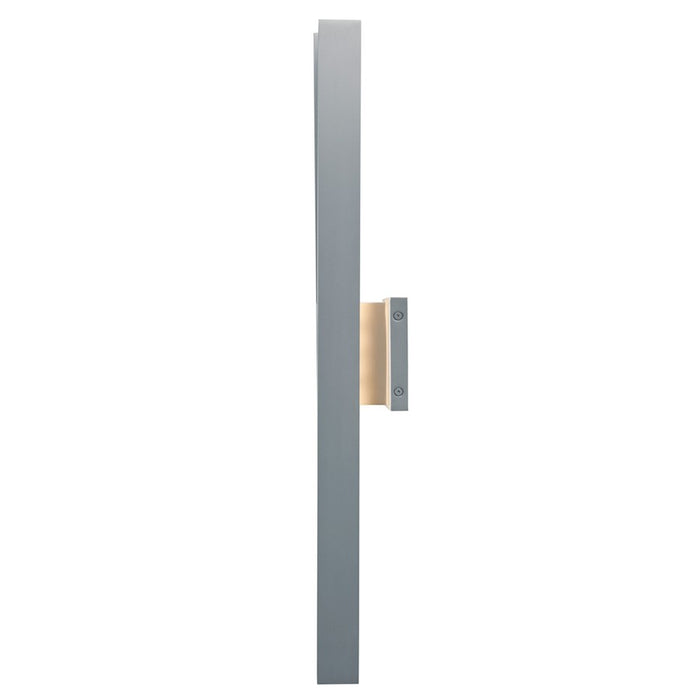 Abra Lighting Slate 2 Light 28" Twin Bar Wall Fixture, Silica