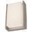 Abra Lighting Titon 1 Light 10" Miter LED Wall Fixture, Silica