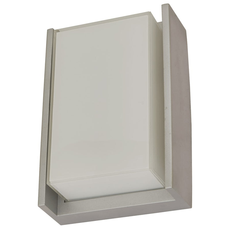 Abra Lighting Titon 1 Light 10" Miter LED Wall Fixture, Silica