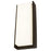 Abra Lighting Titon 1 Light 17" Miter LED Wall Fixture, Black