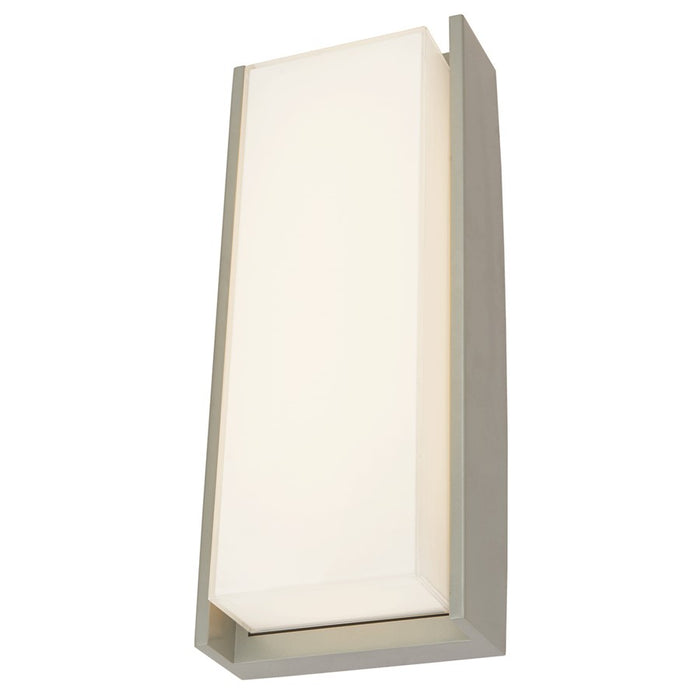 Abra Lighting Titon 1Lt 17" Miter LED Wall Fixture, Silica - 50011ODW-SL-TITON