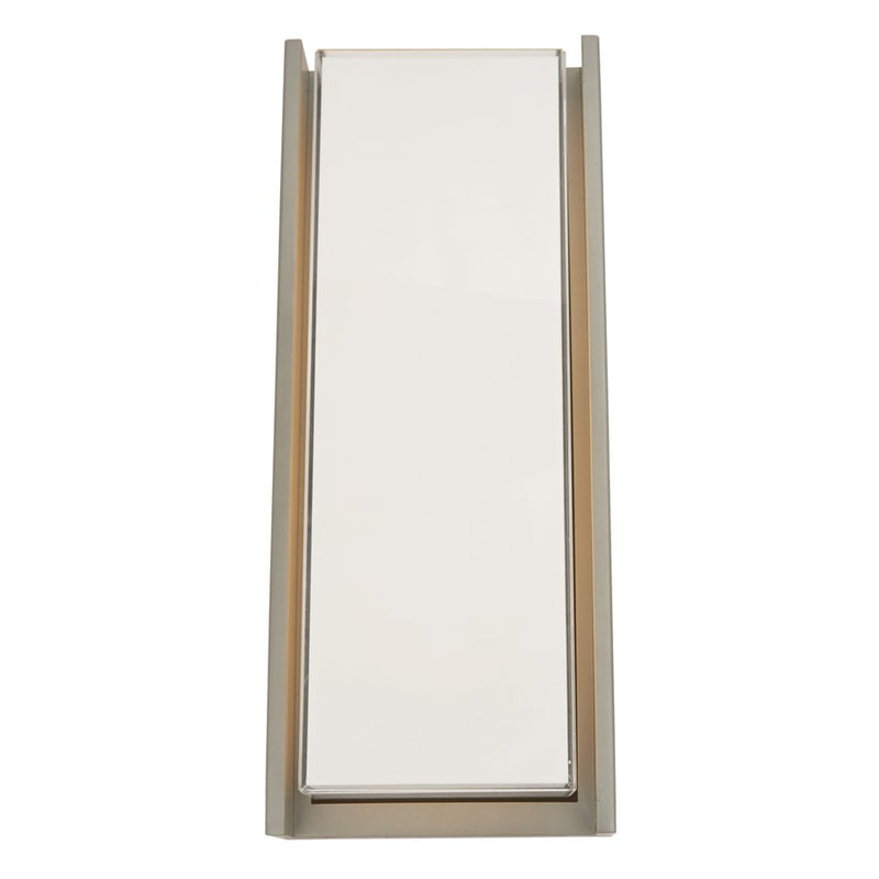 Abra Lighting Titon 1 Light 17" Miter LED Wall Fixture, Silica