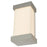 Abra Lighting Loki 1 Light 14" Miter LED Wall Fixture, Silica