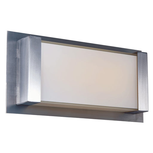 Abra Lighting Atom 1 Light 12" Wall Fixture, Stainless Steel