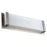 Abra Lighting Atom 1 Light 18" Wall Fixture, Stainless Steel