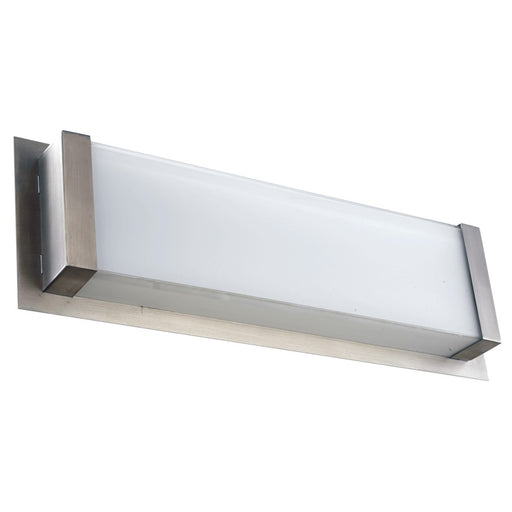 Abra Lighting Atom 1 Light 18" Wall Fixture, Stainless Steel