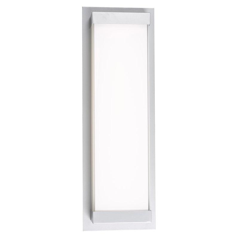 Abra Lighting Atom 1 Light 18" Wall Fixture, Stainless Steel