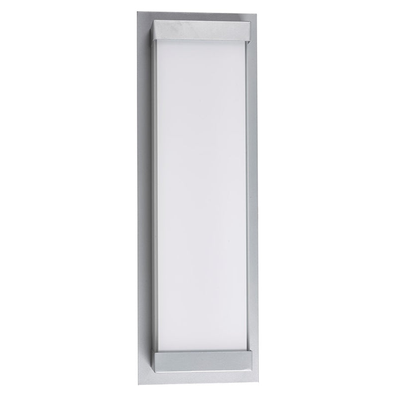 Abra Lighting Atom 1 Light 18" Wall Fixture, Stainless Steel