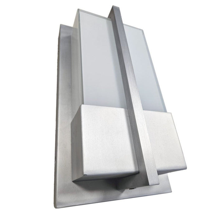 Abra Lighting Neutron Marine Outdoor Wall Light, Aluminum