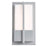 Abra Lighting Neutron 1 Light 11" Wall Fixture, Silica