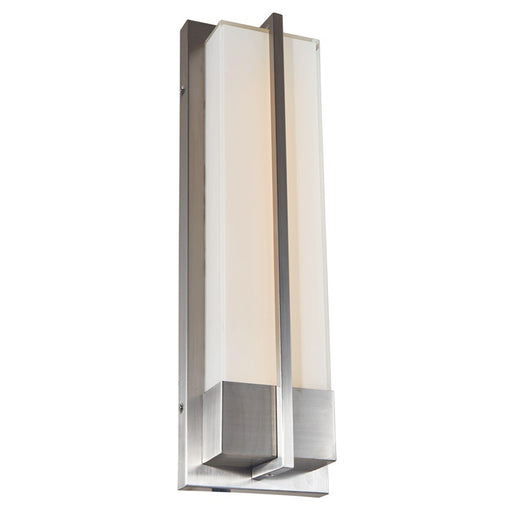 Abra Lighting Neutron 1 Light Wall Light, Stainless Steel