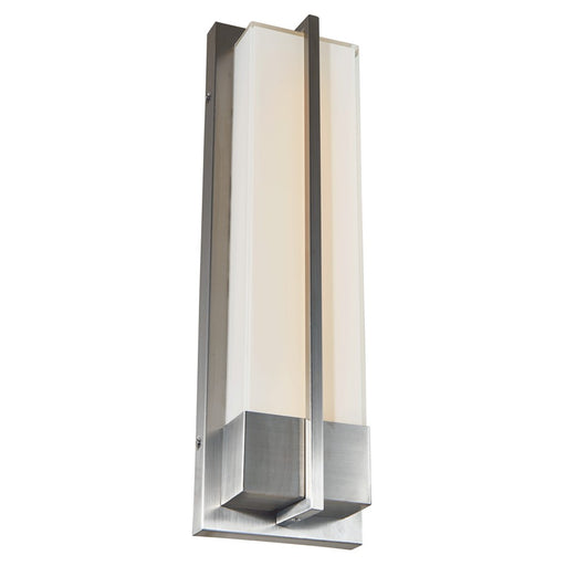 Abra Lighting Neutron 1 Light Wall Light, Stainless Steel