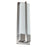 Abra Lighting Neutron 1 Light Wall Light, Stainless Steel