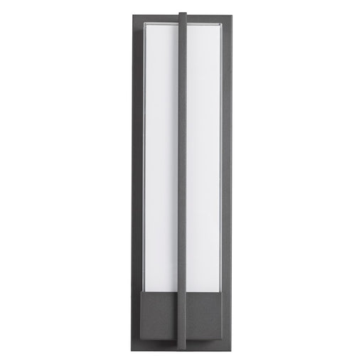 Abra Lighting Neutron 1 Light 20" Wall Fixture, Black