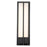 Abra Lighting Neutron 1 Light 20" Wall Fixture, Black