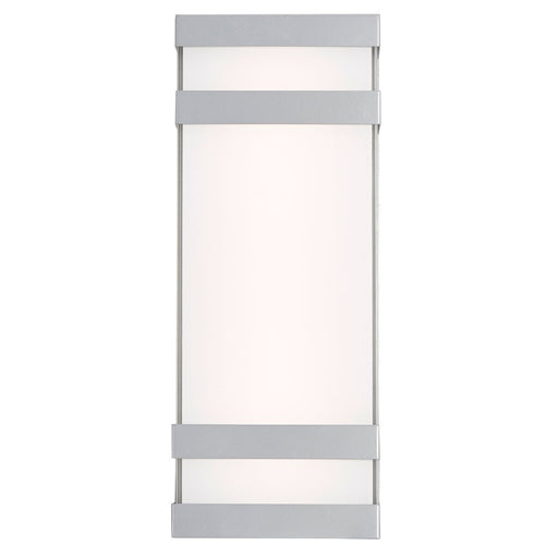 Abra Lighting Proton 1 Light 14" Wall Fixture, Silica - 50018ODW-SL-PROTON