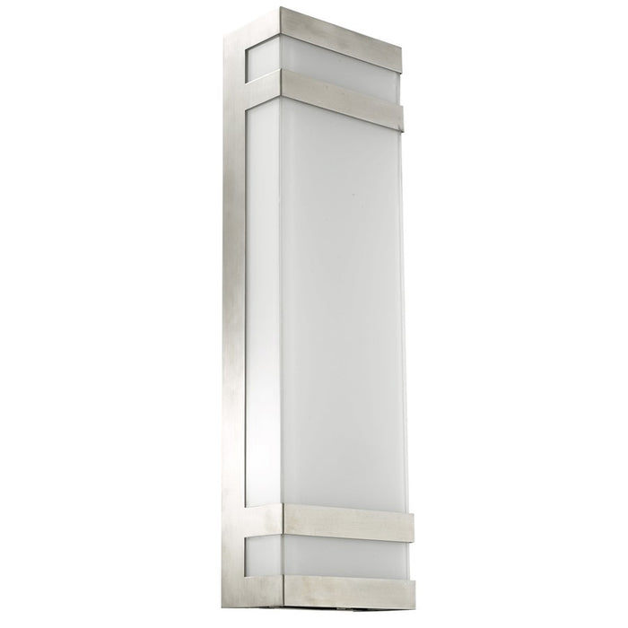 Abra Lighting Proton 1 Light 19"Wall Light, Stainless Steel