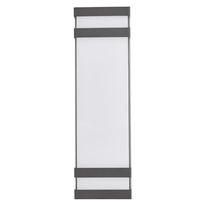 Abra Lighting Proton 1 Light 19" Wall Fixture, Matte Black