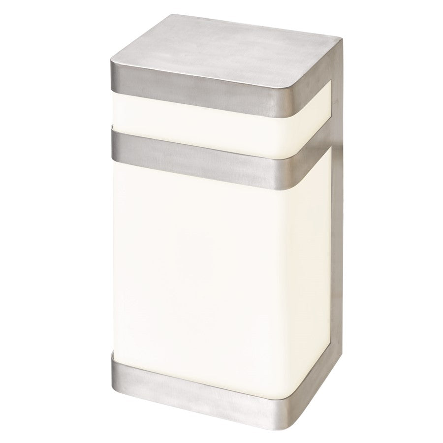 Abra Lighting Sentinel 1 Light Wall Light, Steel