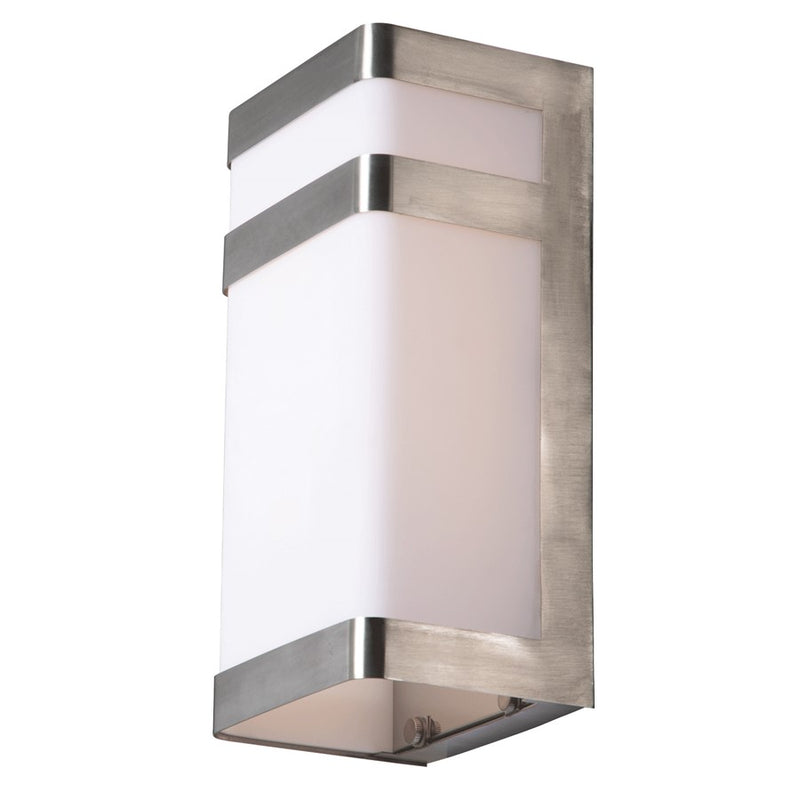 Abra Lighting Sentinel 1 Light Wall Light, Steel