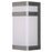 Abra Lighting Sentinel 1 Light Wall Light, Steel