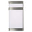 Abra Lighting Sentinel 1 Light Wall Light, Steel